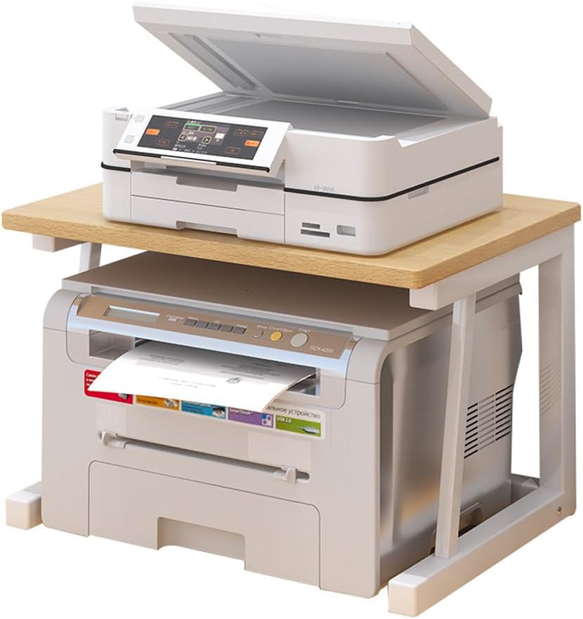 Commercial Book Printing Machines - Двухуровневая деревянная подставка для принтера –
