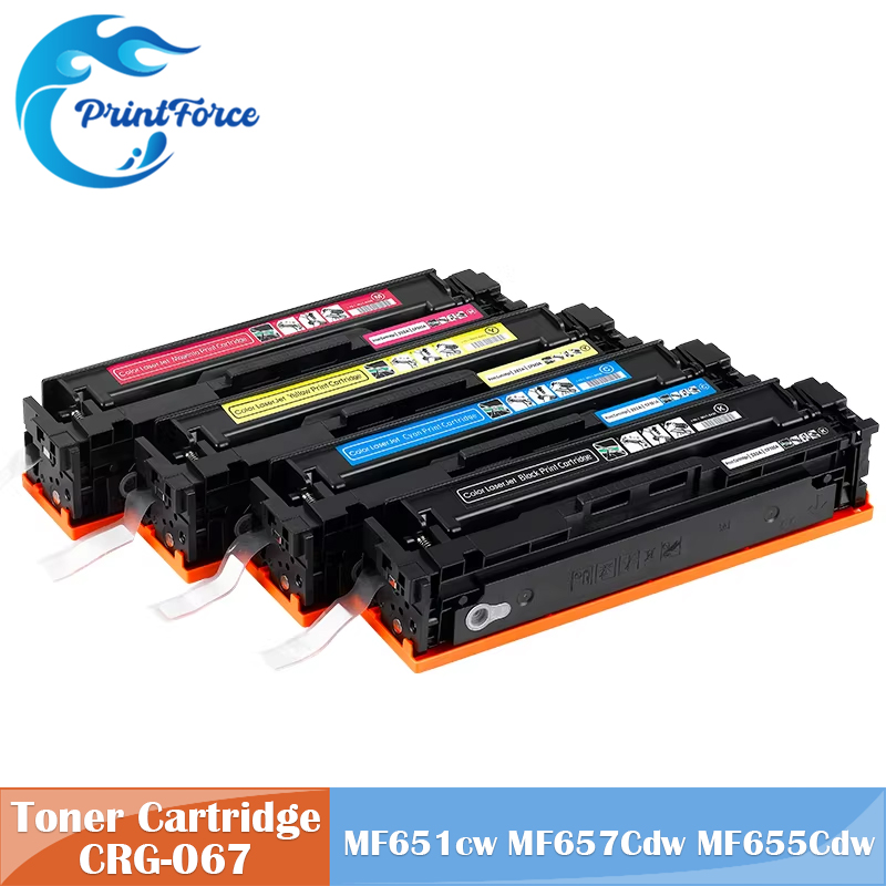 Toner Cartridge - Многоразовый тонер-картридж CRG-067 CRG-067H с чипом
