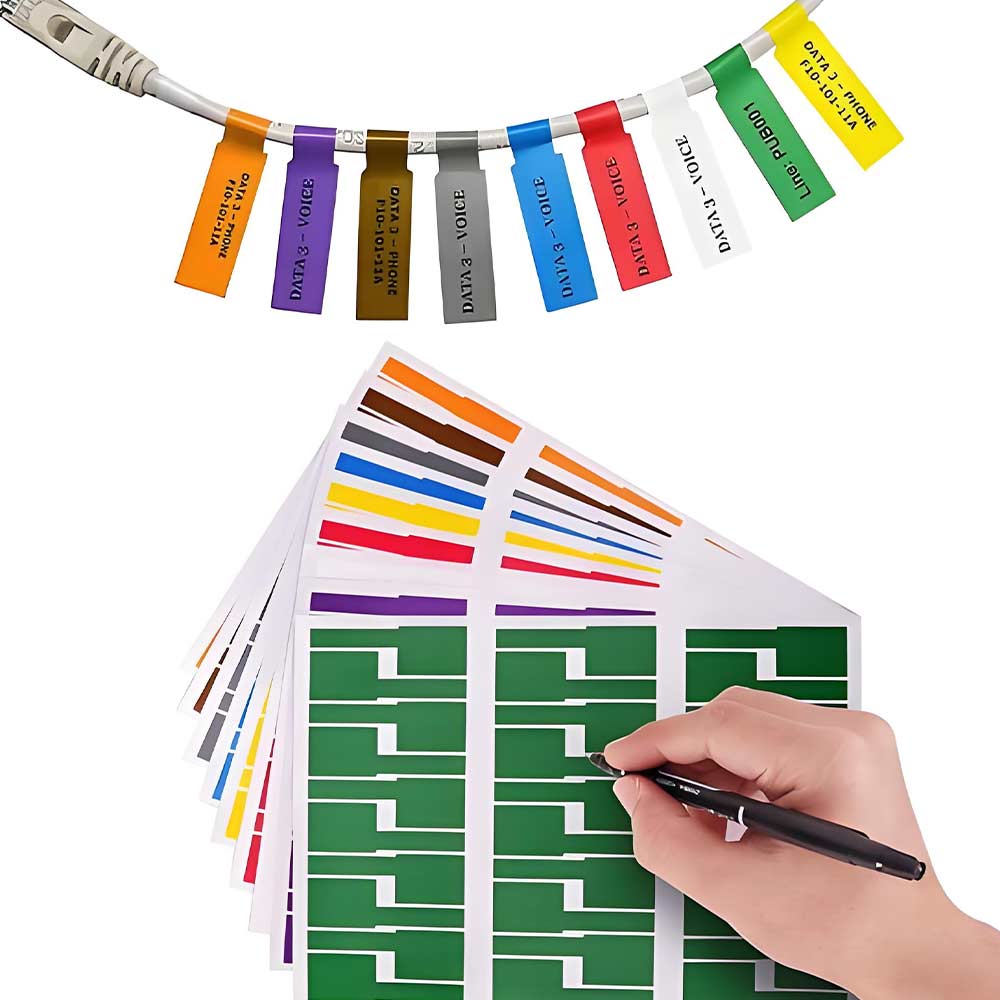 Label Maker - Водонепроницаемые этикетки для кабелей, на которых