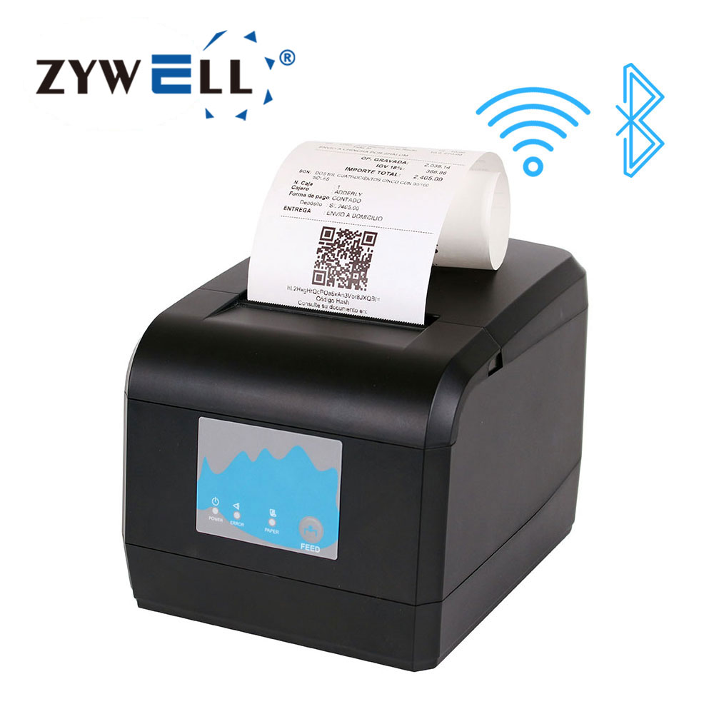 Receipt Printer - Новый Launched Wi-Fi принтер Zywell ZY908