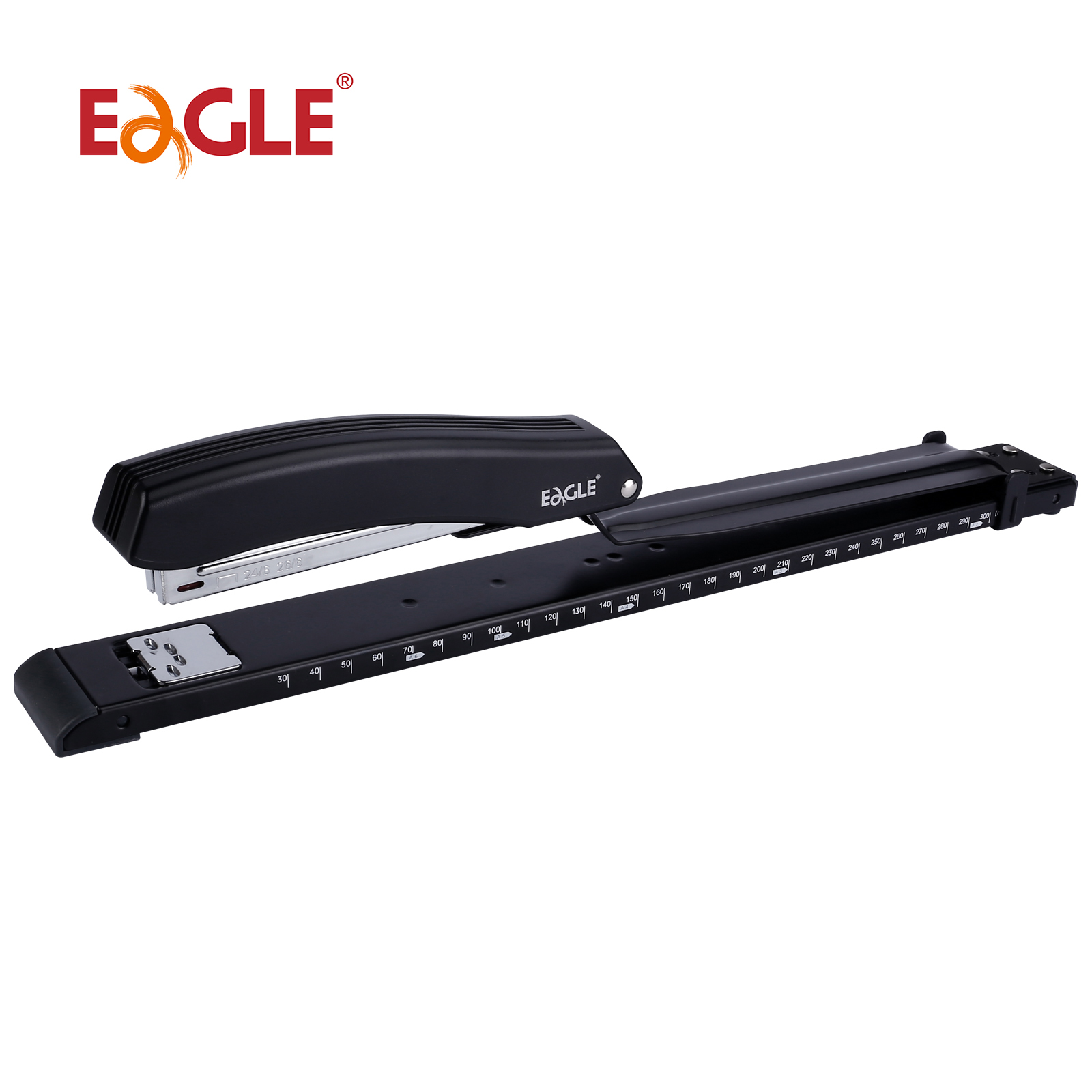Stapler Heavy Duty - Степлер Eagle LONG-ARM со встроенной линейкой