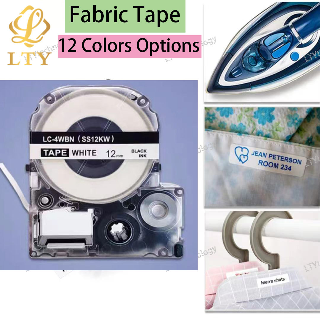 Commercial Fabric Printing Machine - Железная лента для этикеток, 12 мм
