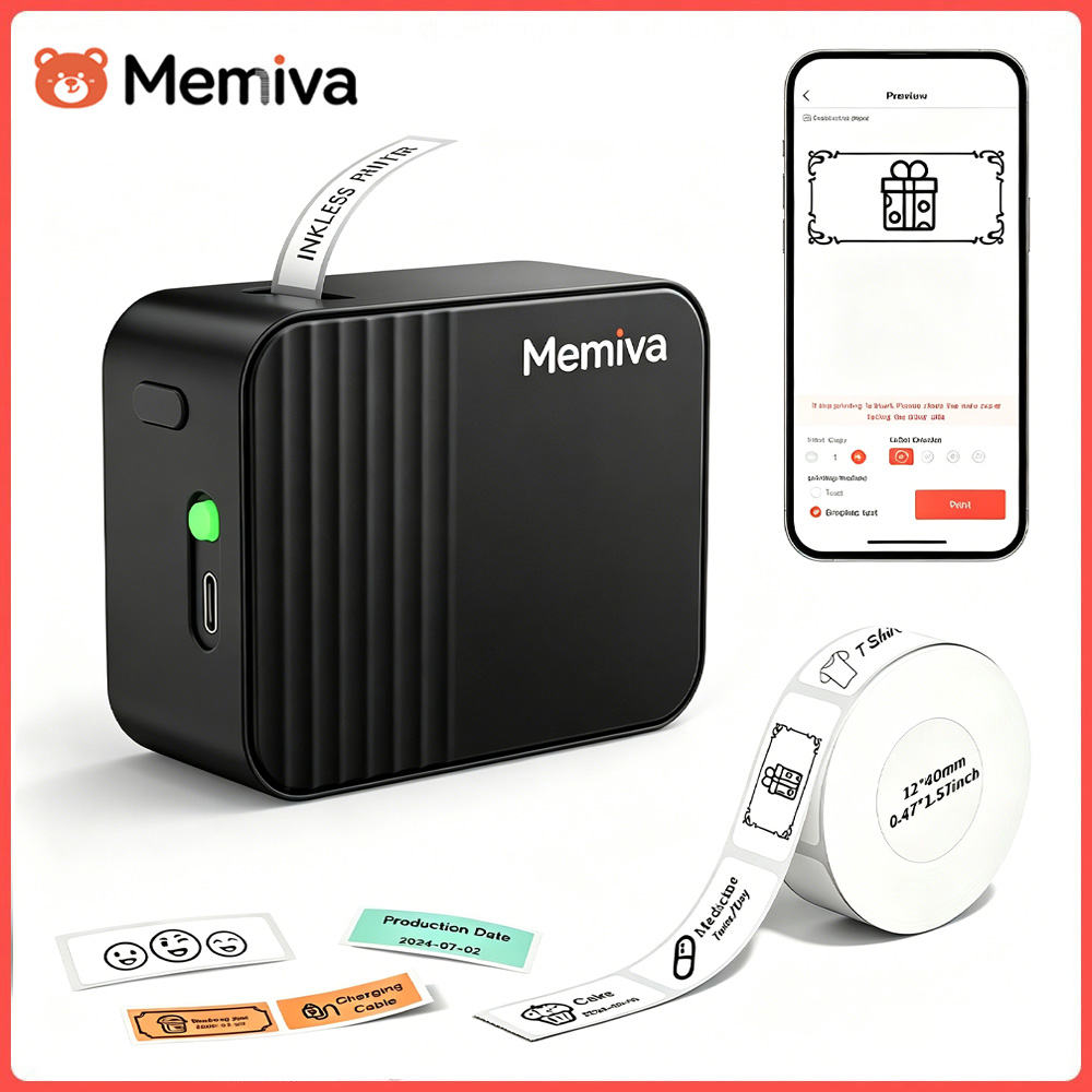 Commercial Book Printing Machines - Портативный термопринтер Memiva A1 для этикеток