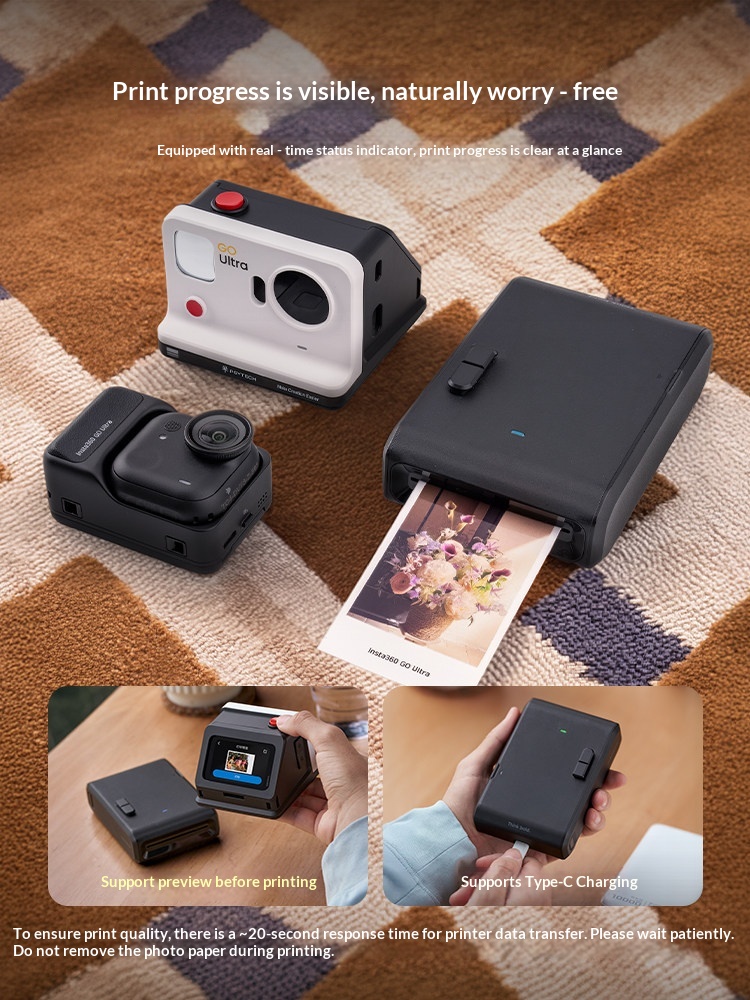 PGYTECH GO Ultra FunCam Box/Se – обзор и цена Photo Printer