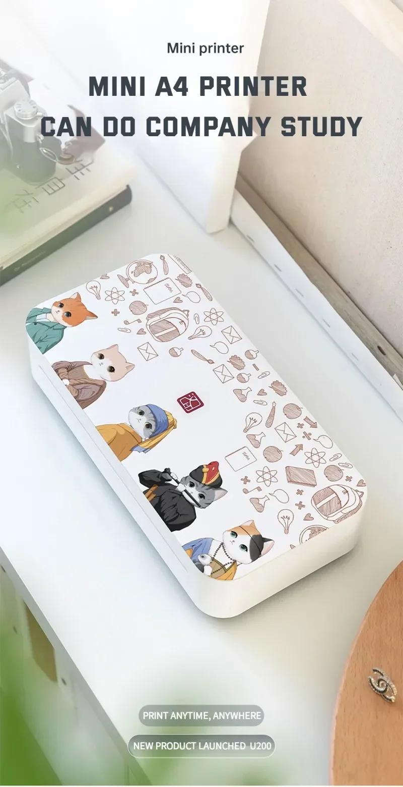 HPRT U200 A4 Портативный термо – обзор и цена Printer Paper
