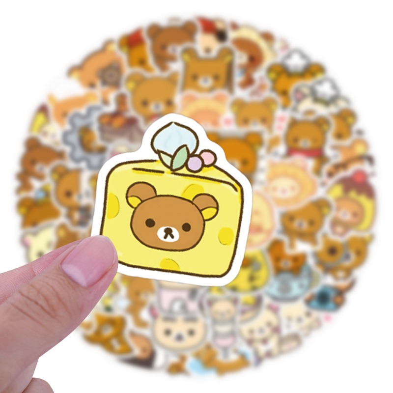 Набор наклеек Bandai Rilakkuma – обзор и цена Printer Paper