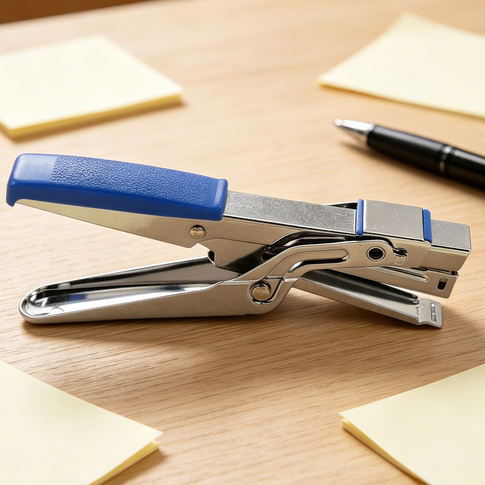 Степлер-плоскогубцы синего цве – обзор и цена Stapler Heavy Duty