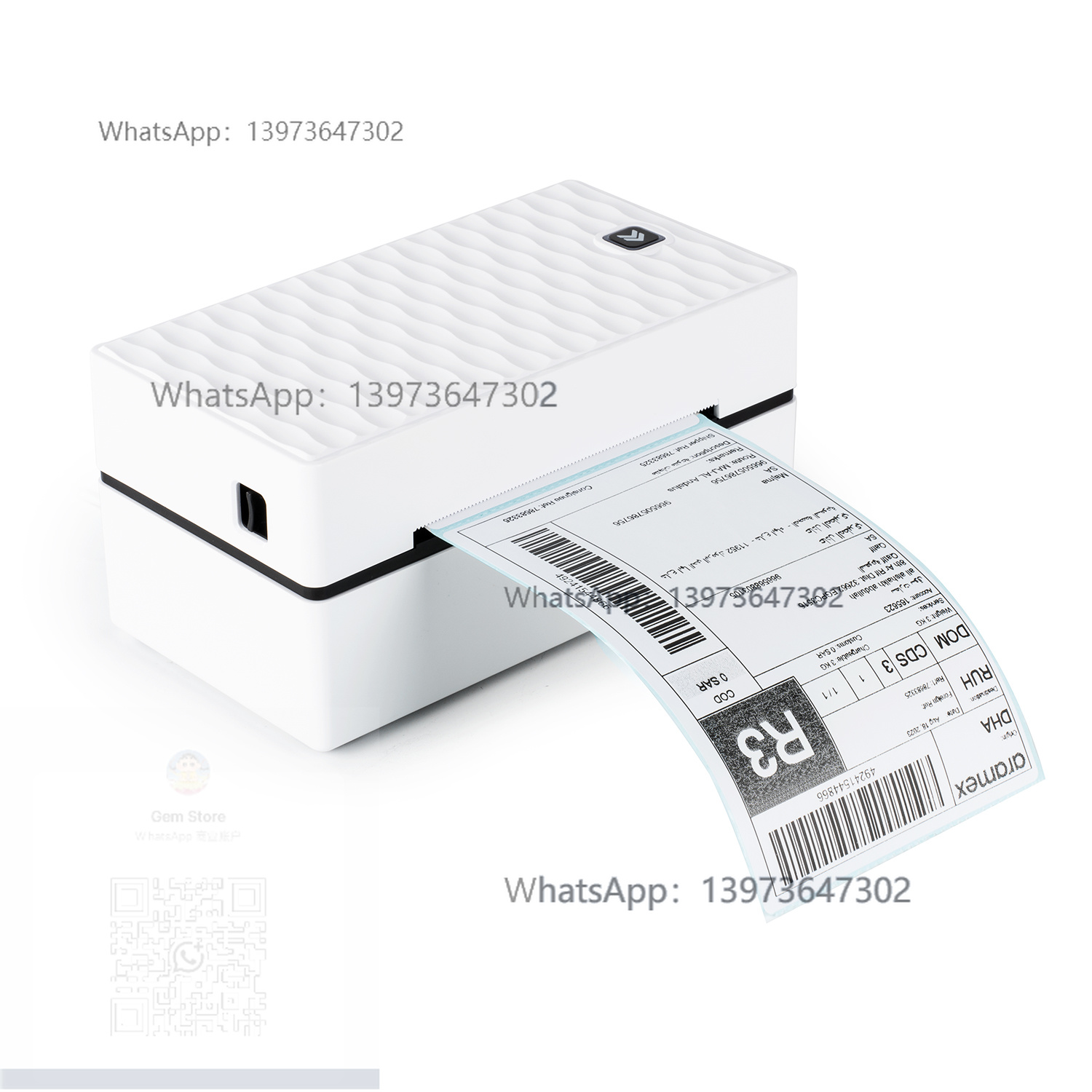 4x6 USB Bluetooth термопринтер – обзор и цена Label Printer