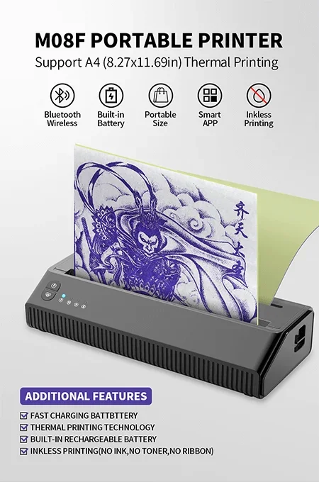 MHT-P8008 термотрансферная маш – обзор и цена Thermal Printer